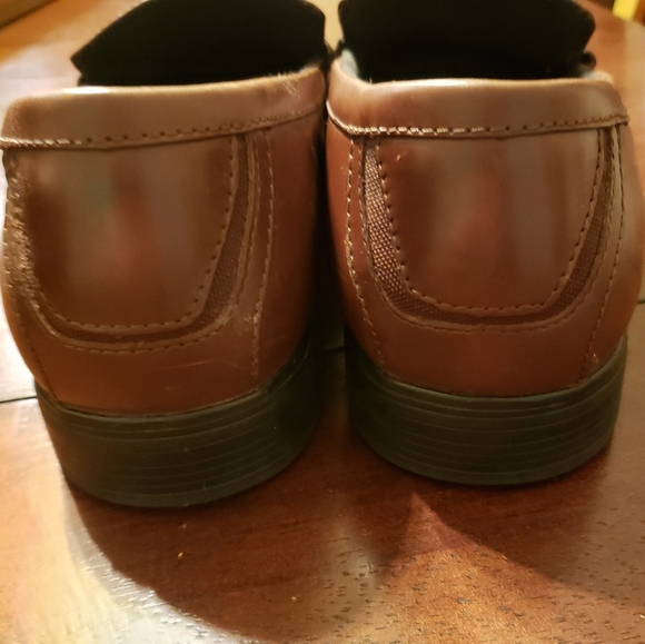 Men's Bostonian Flexlite Brown loafers - Picture 4 of 8